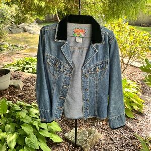 RARE Vintage Kalifornia Speed Control Denim Jacket